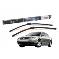Комплект дворников на Volkswagen Passat B5+ 2001-2005 — Bosch AeroTwin